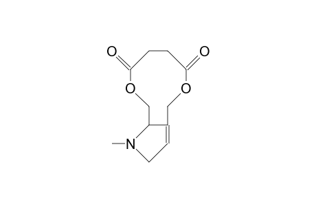 (.+-.)-6,7-O,O-(Succinyl)-synthanecine