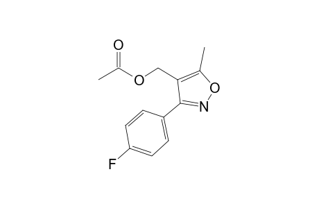 3-(4-Fluorophenyl)-5-methyl-4-isoxazolemethanol, acetate