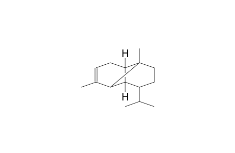 Tricyclo[4.4.0.02,7]dec-3-ene, 1,3-dimethyl-8-(1-methylethyl)-, stereoisomer