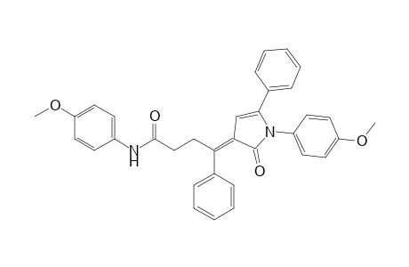 Benzenebutanamide, .gamma.-[1,2-dihydro-1-(4-methoxyphenyl)-2-oxo-5-phenyl-3H-pyrrol-3-y lidene]-N-(4-methoxyphenyl)-