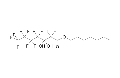 Heptyl 2-hydro-3-oxoperfluoroheptanoate, hydrate