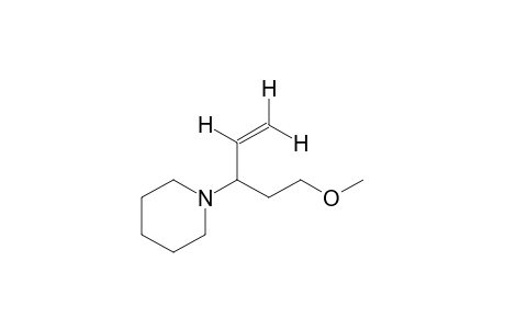 1-[1-(2-methoxyethyl)allyl]piperidine