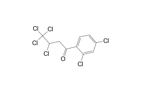 3,4,4,4-Tetrachloro-1-(2,4-dichloro-phenyl)-butan-1-one