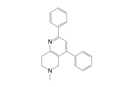 6-Methyl-2,4-diphenyl-7,8-dihydro-5H-1,6-naphthyridine