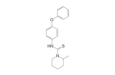 2-Methyl-N-(4-phenoxyphenyl)-1-piperidinecarbothioamide