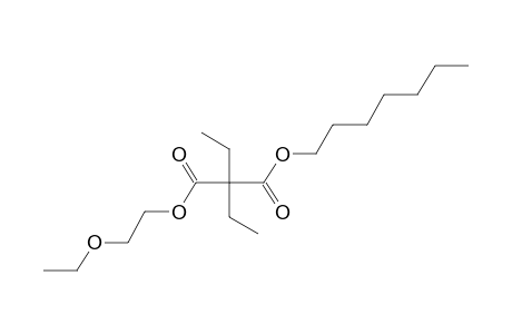 Diethylmalonic acid, 2-ethoxylethyl heptyl ester