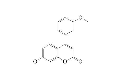 7-Hydroxy-4-(3-methoxyphenyl)chromen-2-one