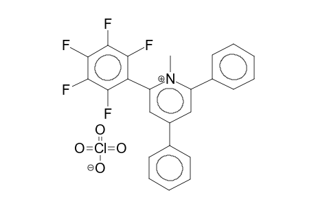 1-METHYL-2,4-DIPHENYL-6-PENTAFLUOROPHENYLPYRIDINIUM PERCHLORATE