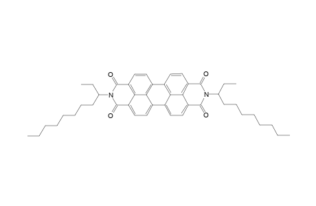 N,N'-bis(1-ethylnonyl)-3,4,9,10-perylenetetracarboxylic 3,4:9,10-diimide