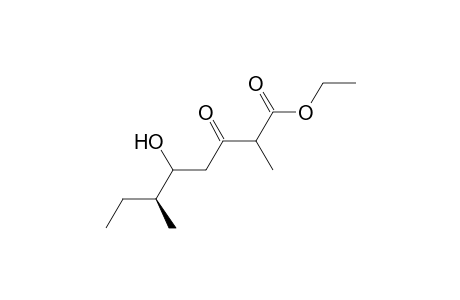 Ethyl (6S)-5-Hydroxy-2,6-dimethyl-3-oxooctanoate