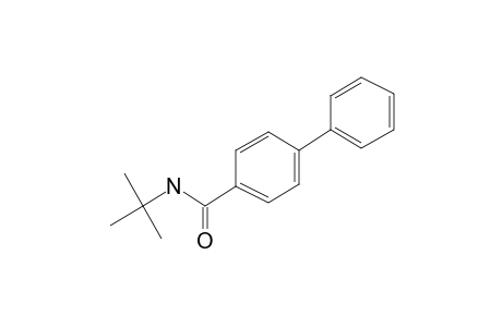 [1,1'-Biphenyl]-4-carboxamide, N-(1,1-dimethylethyl)-