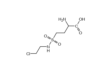 2-AMINO-4-[(2-CHLOROETHYL)SULFAMOYL]BUTYRIC ACID