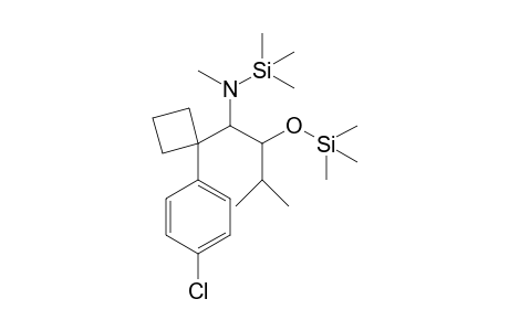 1-[1-(4-chlorophenyl)cyclobutyl]-N,3-dimethyl-N-trimethylsilyl-2-trimethylsilyloxy-butan-1-amine