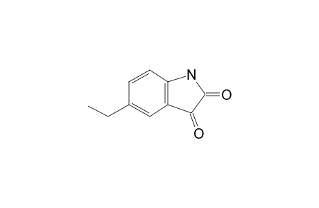 1H-Indole-2,3-dione, 5-ethyl-