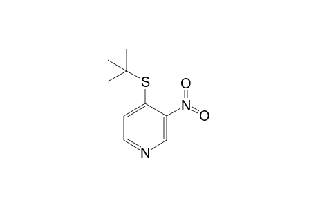 4-(tert-butylthio)-3-nitro-pyridine