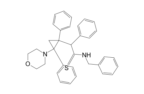 Benzeneethanethioamide, .alpha.-[2-(4-morpholinyl)-1,2-diphenylcyclopropyl]-N-(phenylmethyl)-