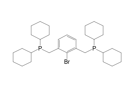 Benzene, 2-bromo-1,3-bis(dicyclohexylphosphinomethyl)-