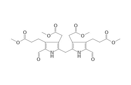 1H-Pyrrole-3-propanoic acid, 5,5'-methylenebis[2-formyl-4-(2-methoxy-2-oxoethyl)-, dimethyl ester