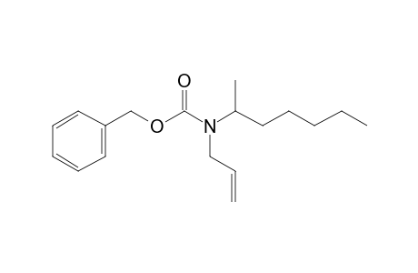 Carbamic acid, N-allyl-N-(hept-2-yl)-, benzyl ester