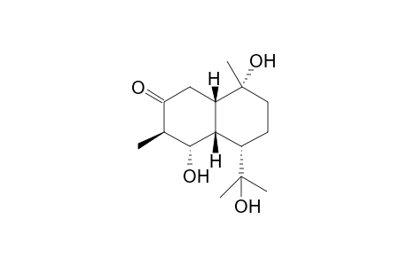 5-ALPHA,10-ALPHA,11-TRIHYDROXYAMORPHAN-3-ONE