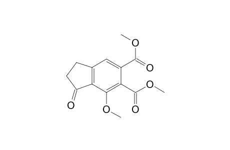 Dimethyl 7-methoxy-1-oxoindan-5,6-dicarboxylate