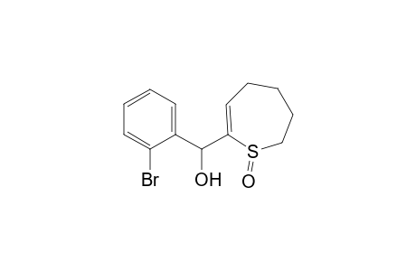 2-Thiepinmethanol, .alpha.-(2-bromophenyl)-4,5,6,7-tetrahydro-, 1-oxide, (R*,R*)-