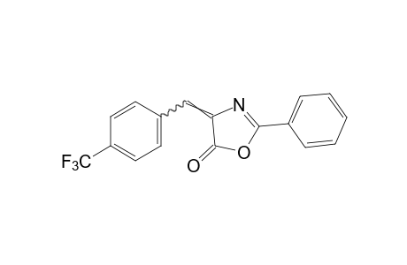 2-phenyl-4-[p-(trifluoromethyl)benzylidene]-2-oxazolin-5-one