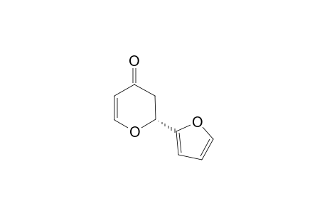 (-)-(R)-2-(2-Furyl)-2,3-dihydro-pyran-4-one