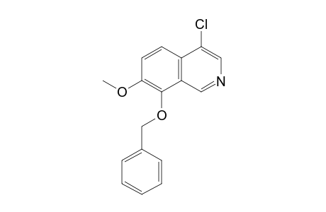 8-(benzyloxy)-4-chloro-7-methoxyisoquinoline