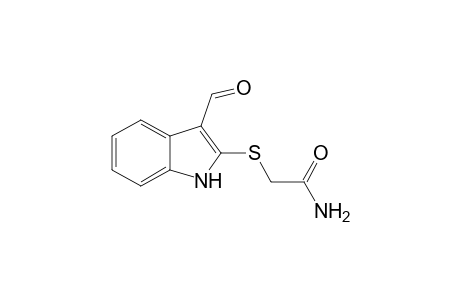 2-[(3-formyl-1H-indol-2-yl)sulfanyl]acetamide