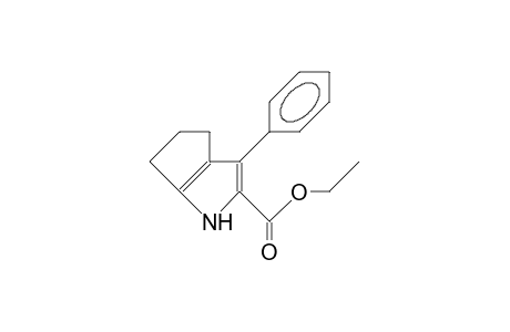 3-Phenyl-1,4,5,6-tetrahydro-cyclopenta(B)pyrrole-2-carboxylic acid, ethyl ester