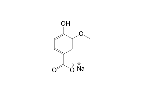 vanillic acid, monosodium salt