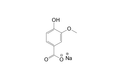 Vanillic acid, monosodium salt