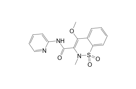 1,1-diketo-4-methoxy-2-methyl-N-(2-pyridyl)benzo[e]thiazine-3-carboxamide