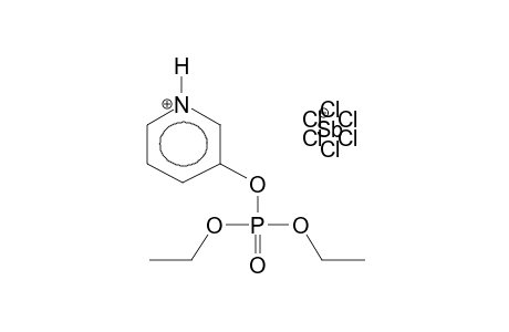 3-(DIETHOXYPHOSPHORYLOXY)PYRIDINIUM HEXACHLOROANTIMONATE