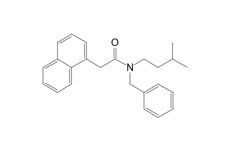 Acetamide, 2-(1-naphthyl)-N-benzyl-N-(3-methylbutyl)-