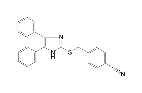 4-(4,5-Diphenyl-1H-imidazol-2-ylsulfanylmethyl)-benzonitrile