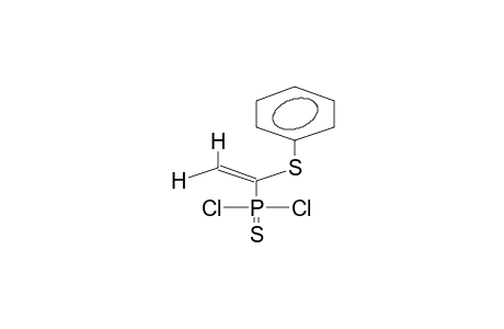 1-PHENYLTHIOVINYLTHIOPHOSPHONIC ACID DICHLOROANHYDRIDE