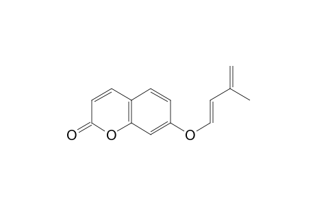 COUMARIN-B;UMBELLIFERONE-[3'-METHYLBUTA-1T.3-DIEN-1'-YL]-ETHER