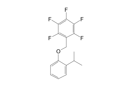 Benzene, pentafluoro[[2-(1-methylethyl)phenoxy]methyl]-