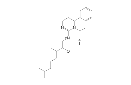 (11B-RS)-4-[(2RS,3RS)-2-HYDROXY-3,7-DIMETHYLOCTYLAMINO]-1,6,7,11B-TETRAHYDRO-2H-PYRIMIDO-[4,3-A]-ISOQUINOLINE-HYDROIODIDE;ISOMER-#1