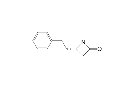 (4S)-4-(2-Phenylethyl)azetidin-2-one