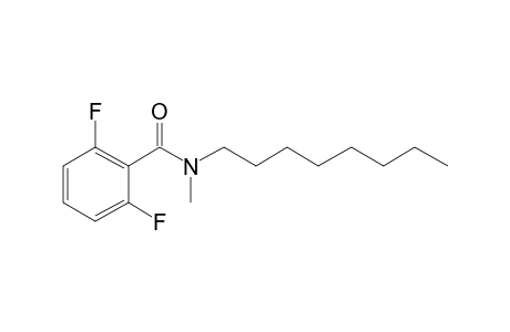 Benzamide, 2,6-difluoro-N-methyl-N-octyl-