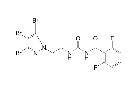 1-(2,6-difluorobenzoyl)-3-[2-(3,4,5-tribromopyrazol-1-yl)ethyl]urea
