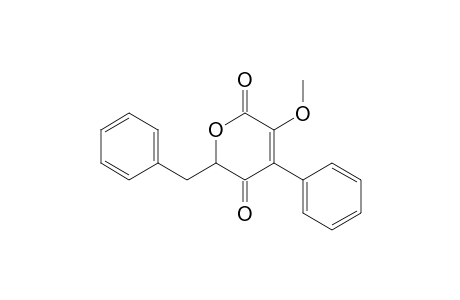 3-METHOXY-4-PHENYL-6-(PHENYLMETHYL)-2H-PYRAN-2,5(6H)-DIONE
