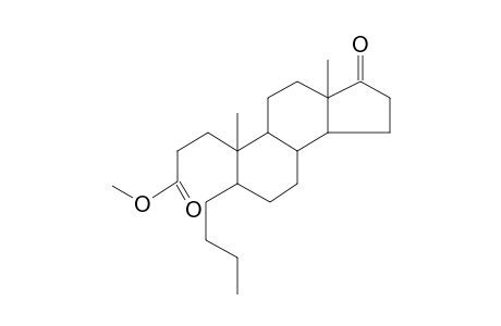 17-oxo-4-Propyl-3,4-seco-5.alpha.-androstan-3-oic acid methyl ester