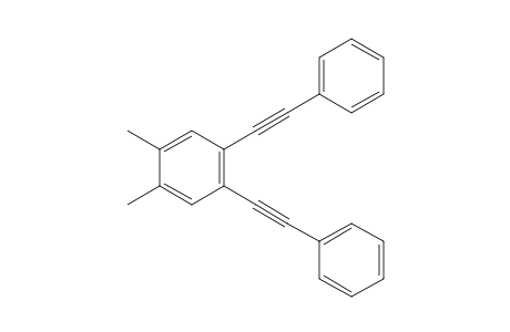 1,2-dimethyl-4,5-bis(2-phenylethynyl)benzene