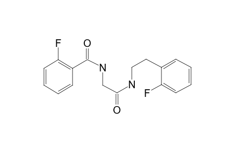 Benzamide, 2-fluoro-N-pyrrol2-[2-(2-fluorophenyl)ethylamino]-2-oxoethyl]-