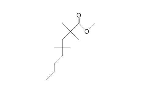 2,2,4,4-Tetramethyl-octanoic acid, methyl ester