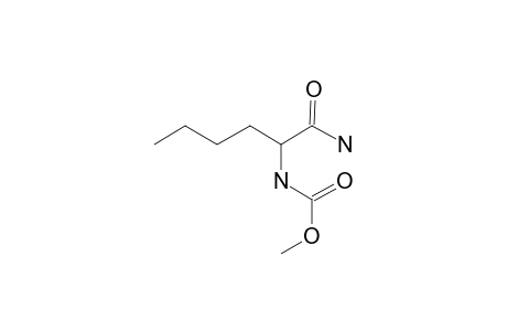 dl-Norleucinamide, N-methoxycarbonyl-